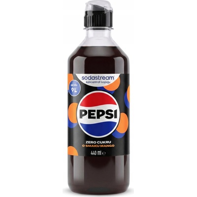 SodaStream Pepsi max Mango sirup 440 ml