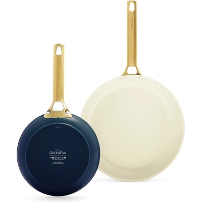Sada 2 pánví 20 a 26 cm GreenPan Padova Reserve keramická nepřilnavá, oxford modrá – prémiová sada z oficiální distribuce, keramická nepřilnavá vrstva bez PFAS CC008492-001