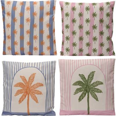 DECORIS ДЕКОРАТИВНА ВЪЗГЛАВНИЦА 874418 45х45х4см ПАЛМИ (874418)