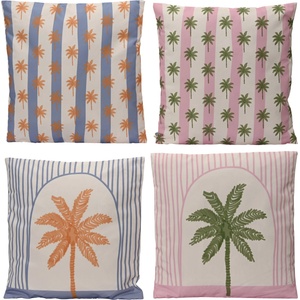 DECORIS ДЕКОРАТИВНА ВЪЗГЛАВНИЦА 874418 45х45х4см ПАЛМИ (874418)