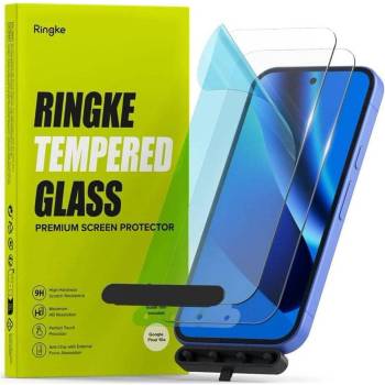 Ringke Стъклен Протектор за Google Pixel 10A, Ringke Tempered Glass 2бр. , Прозрачен (8800328818439)