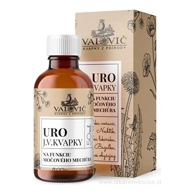 J.V Kapky URO na funkci močového měchýře 50 ml