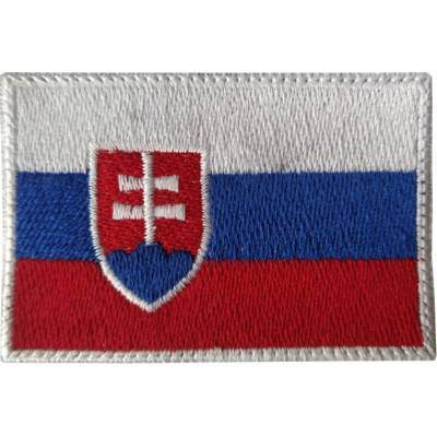 Nášivka SLOVAKIA se SZ - bílý okraj