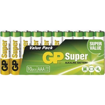 GP Super Alkaline AAA 10ks 1013100102