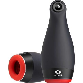 OTOUCH Pleasure Engine Warming, Thrusting & Vibrating Masturbator Black