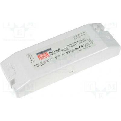 MEAN WELL PLC-100-36 Napájecí zdroj: spínaný; LED; 95,4W; 36VDC; 2,65A; 90÷264VAC; IP20