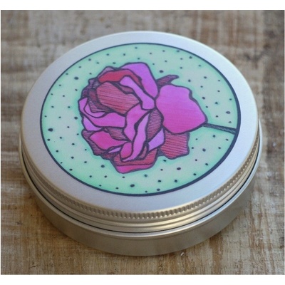 PONIO Přenoska plechovka hliníková nižší růže 1 ks