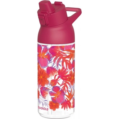 Quokka Swift Láhev na nápoje Red Flowers 785ml