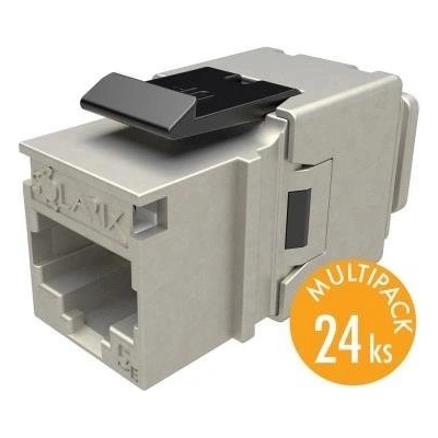 SOLARIX Keystone Solarix CAT5E STP RJ45 černý pro kleště, 24ks SXKJ-5E-STP-BK-NA
