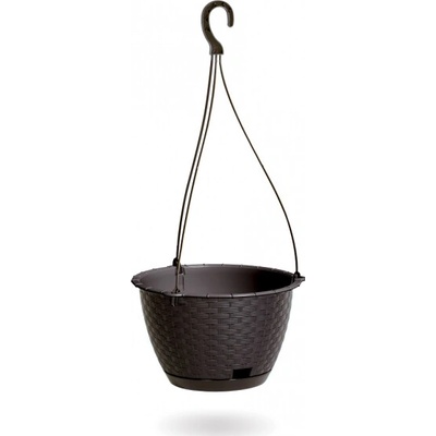 Kvetináč závesný RATOLLA ROUND W umbra 24,3 cm