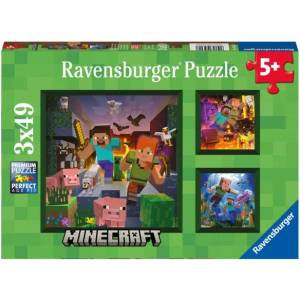 Ravensburger Minecraft Biomes 3x49 парчета (05621)