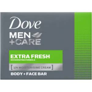 Dove Men Extra Fresh - Ободряващ сапун за лице и тяло за мъже 90гр