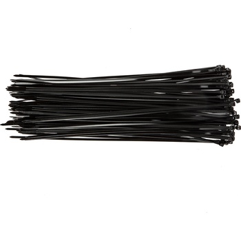 TOPEX Опъващи ленти 3, 6 x 300 mm, черни 100 бр. 44E973 (44E973)