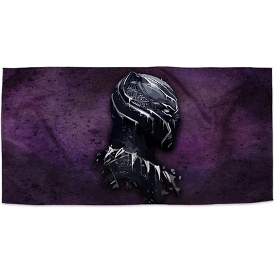 Sablio Uterák BLACK PANTHER z profilu Fialový hmlistý 50 x 100 cm