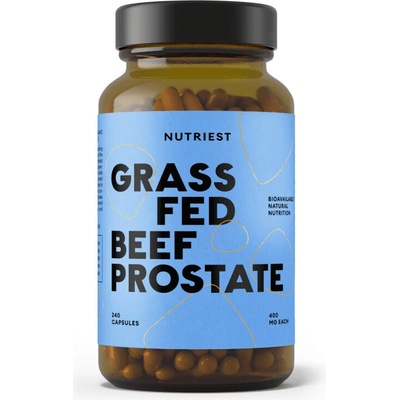 Nutriest Býčí prostata grass fed 240 kapslí