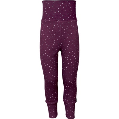 Crawler Organická bavlna žebro tepláčky vysoký pas Puntík řepa