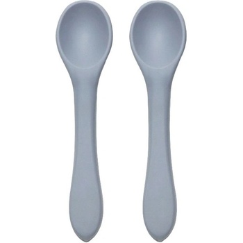Lorelli Силиконови лъжички Lorelli - Natural, 2 броя, Grey (10230690003)
