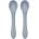 Lorelli Силиконови лъжички Lorelli - Natural, 2 броя, Grey (10230690003)