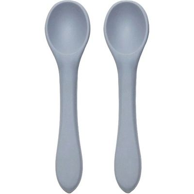 Lorelli Силиконови лъжички Lorelli - Natural, 2 броя, Grey (10230690003)