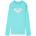 Roxy Детска ликра Roxy Kid's Whole Hearted L/S Lycra - Aqua Splash - размер 8 Years (750-2094-0414)
