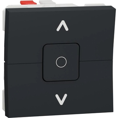 Schneider Electric SE Ключ за щори 2 мод. цвят Антрацит Unica - NU320854 (NU320854)