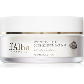 d'Alba White Truffle Double Serum & Cream стягащ дневен крем и серум 2 в 1 70 гр