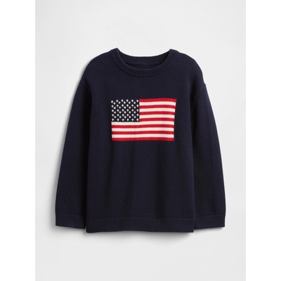GAP dětský svetr Americana tmavě modrá – Zboží Dáma