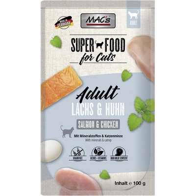 Mac's Cat losos drůbež a brusinka 12 x 100 g