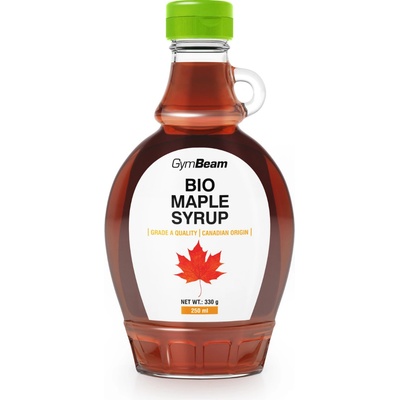GymBeam BIO Javorový sirup 250 ml
