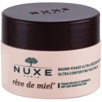 NUXE Rêve de Miel Ultra Comforting Face Balm успокояващ балсам за суха и чувствителна кожа 50 ml за жени