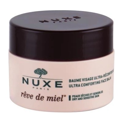NUXE Rêve de Miel Ultra Comforting Face Balm успокояващ балсам за суха и чувствителна кожа 50 ml за жени