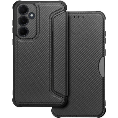 Forcell Противоударен Калъф за Samsung A35, Razor Book Case, Черен (5903396268298)