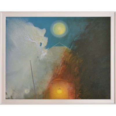 Абстрактна картина " В полунощ"