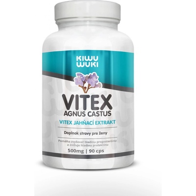 Vitex agnus castus Vitex jahňací extrakt 2:1 500 mg 90 kapsúl