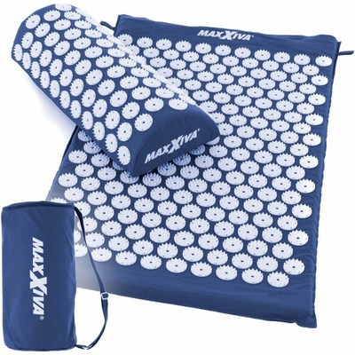 MAXXIVA 81551 Akupresúrna podložka s vankúšom, 75 x 42 cm modrá
