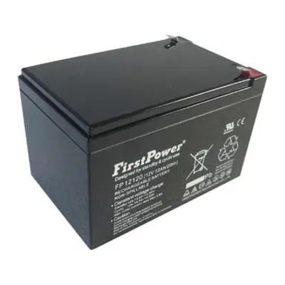 First Power Акумулаторна батерия First Power FP12120T2, 12V, 12 Ah, GEL, T2 конектори (FP12120T2)