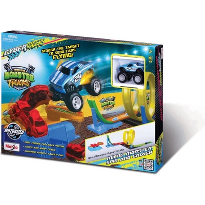 Maisto Cyber Racers Писта Micro Monster Spin and Smash