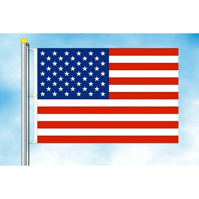 LIBEA, s.r.o. Vlajka USA (Spojených států) Rozměr: 40×60 cm, Uchycení: Karabiny na stožár