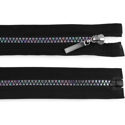 Prima-obchod Duhový kostěný zip No 5 délka 50 cm, barva 322 černá