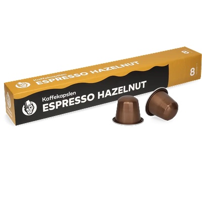 Kaffekapslen | Лешниково еспресо - 10 капсули за Nespresso®