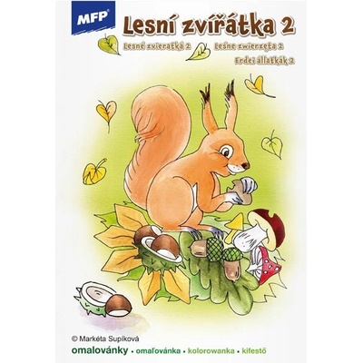 MFP 5301201 Omalovánky Lesné zvieratká 2