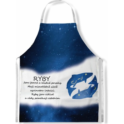 Impar Zástěra Ryby 21.1. - 20.3. - modrá
