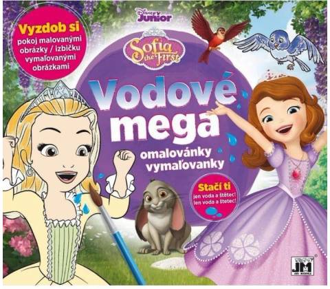 Vodové mega omalovánky Sofie