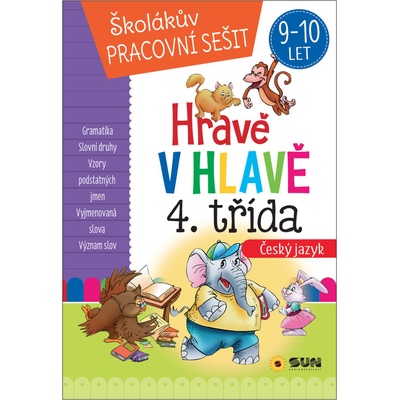 Hravě v hlavě - Český jazyk 4. třída - Domácí pracovní sešit