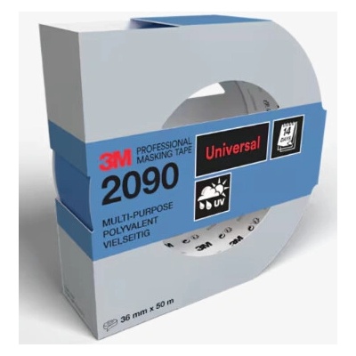 3M 2090 Profesionálna maskovacia páska viacúčelová 36 mm x 50 m modrá