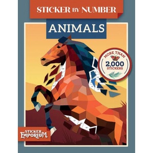 Sticker by Number Animals | PARRAGON (2025)