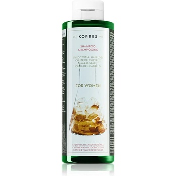 KORRES Cystine & Glycoprotein шампоан против оредяване на косата и косопад за жени 250ml