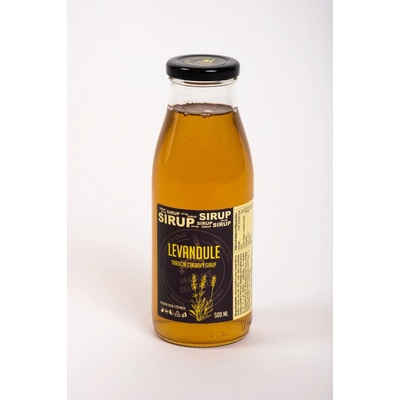 Hradecké delikatesy Levanduľový sirup 0,5 l