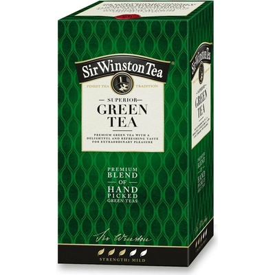Sir Winston Tea Čaj Superior Green Tea 20 x 1,75 g