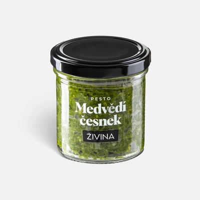 ŽIVINA Pesto Medvědí česnek na těstoviny, do salátů či polévek 140 g